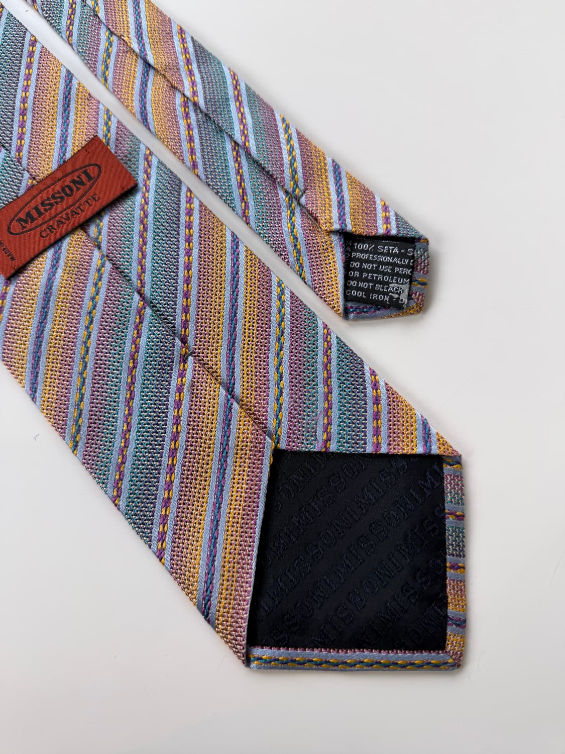 미쏘니 (Missoni) 실크 넥타이 9cm 상품이미지5