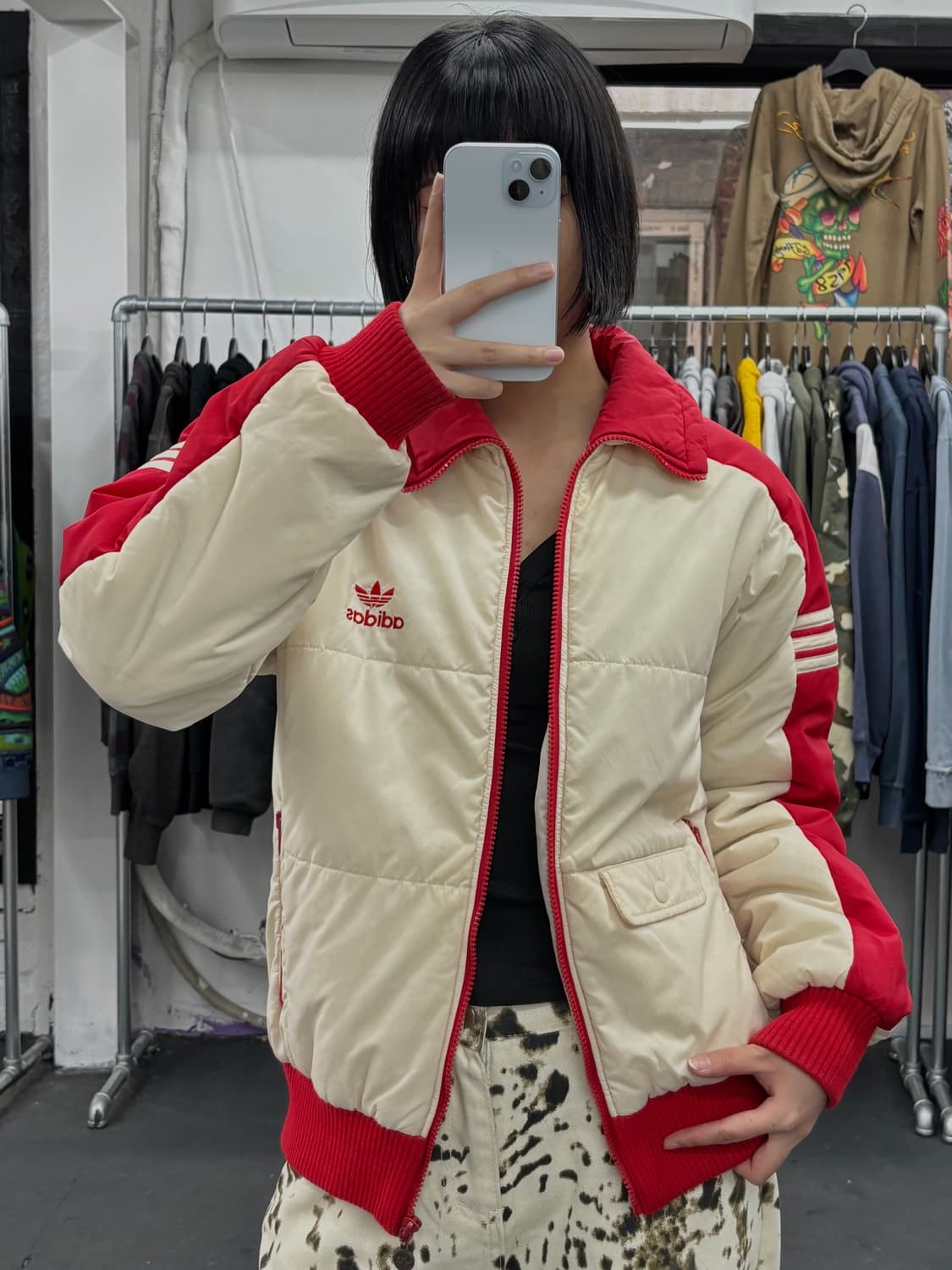 아디다스 80s 트레포일 푸퍼 자켓 상품이미지1