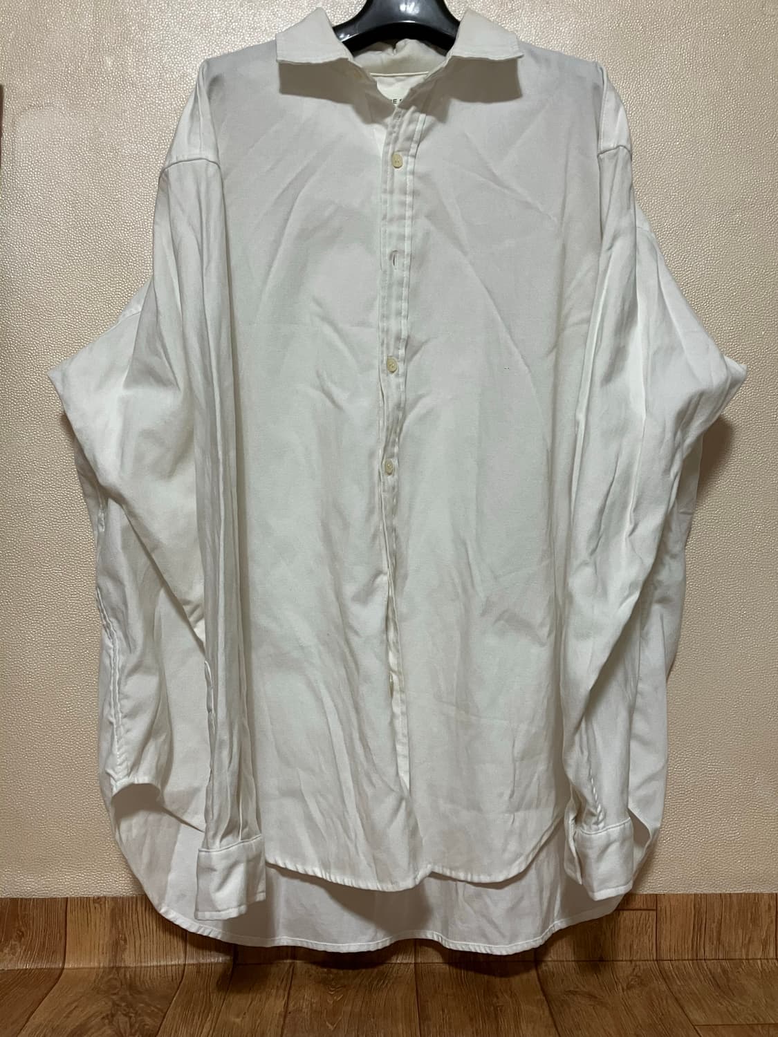 라퍼지스토어 - 시티보이 빅 오버 옥스포드 셔츠 (오프화이트) 상품이미지1