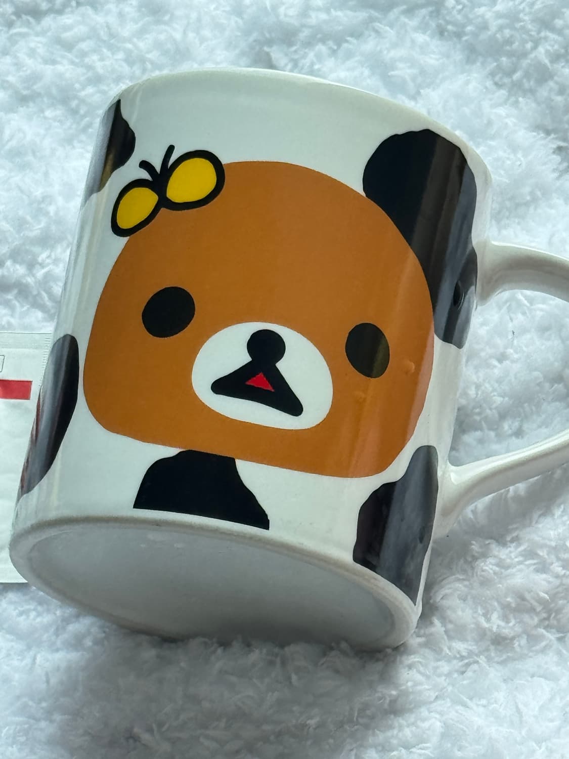 리락쿠마 젖소 머그컵 상품이미지1