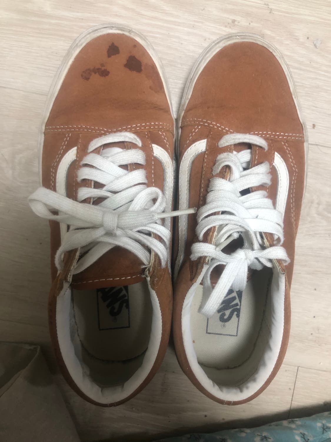 반스 x 스카치가드 된장색 올드스쿨 245 사이즈 상품이미지3