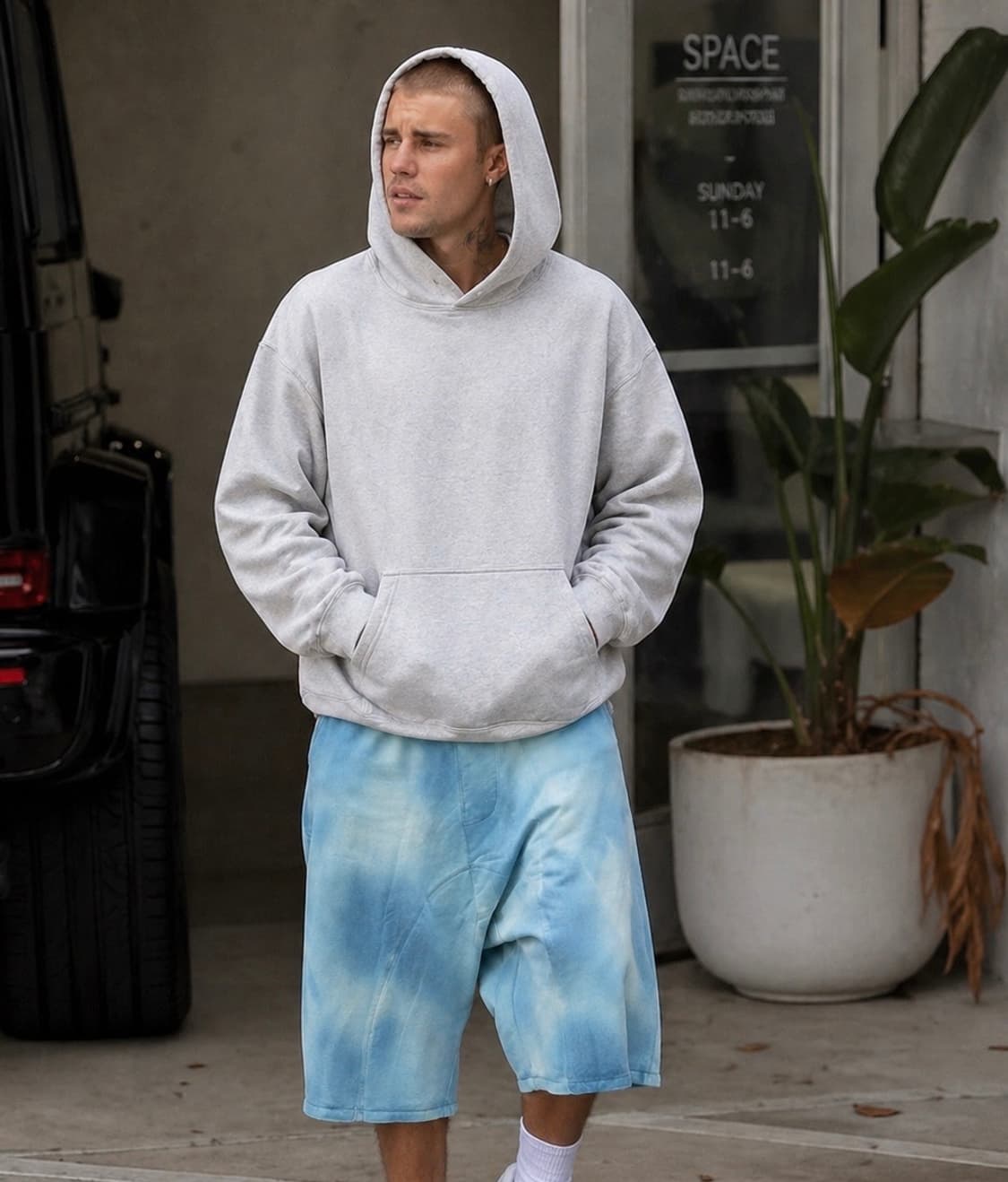 PDF SKYBLUE BULMUDA SWEAT PANTS 상품이미지1