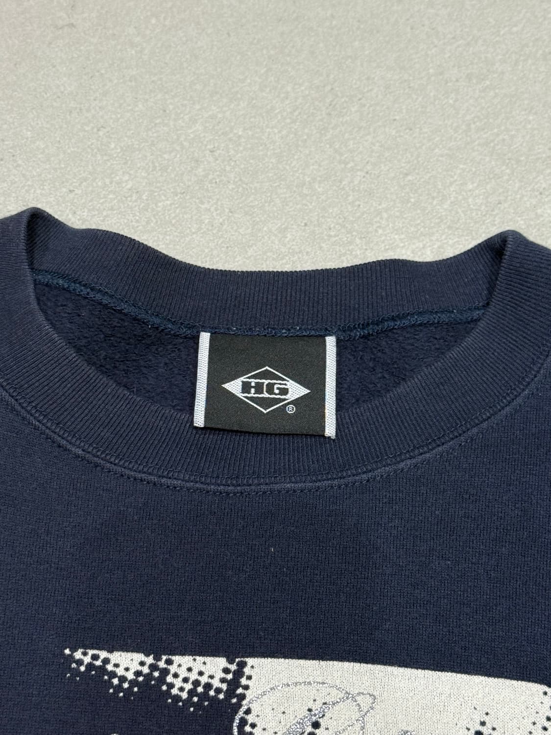 히스테릭 글래머 아카이브 히스걸 로고 글리터 프린팅 기모 맨투맨 스웨터 상품이미지4