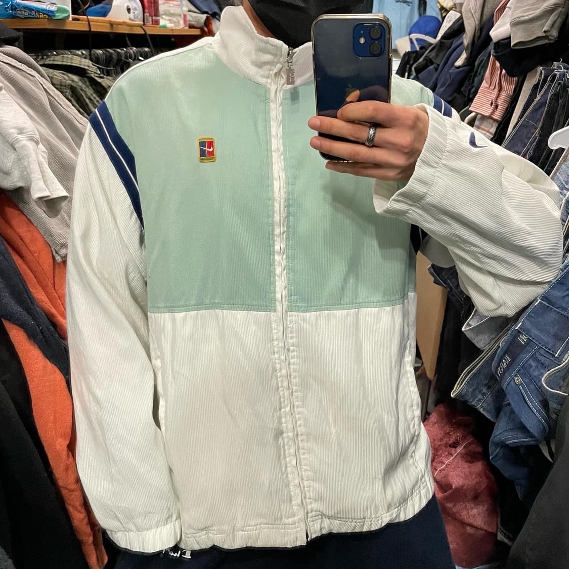 90년대 나이키 컬러테니스 자켓 상품이미지1