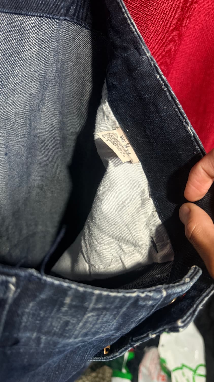 리바이스재팬 워싱 데님 34 상품이미지6