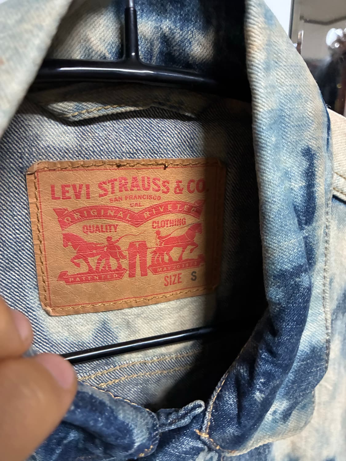 리바이스 조끼 베스트 S/90 상품이미지4