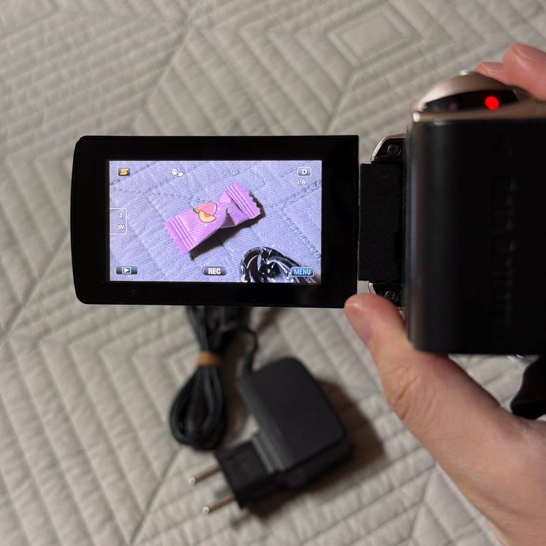 JVC GZ-HM670 핑크캠코더 빈티지캠코더 디카 카리나캠코더 카메라 상품이미지8