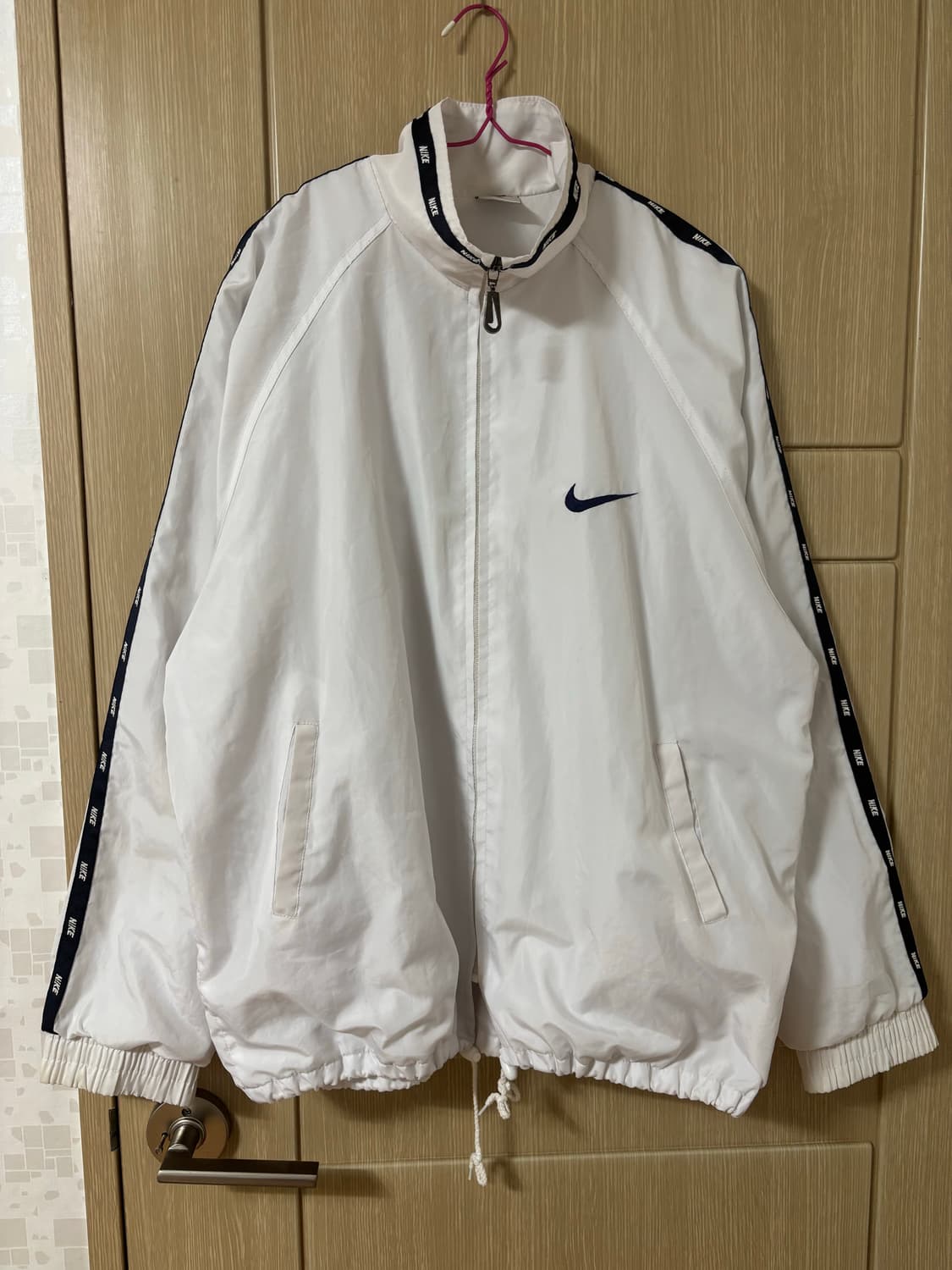 나이키 USA 90s 올드스쿨 화이트 자켓 상품이미지1