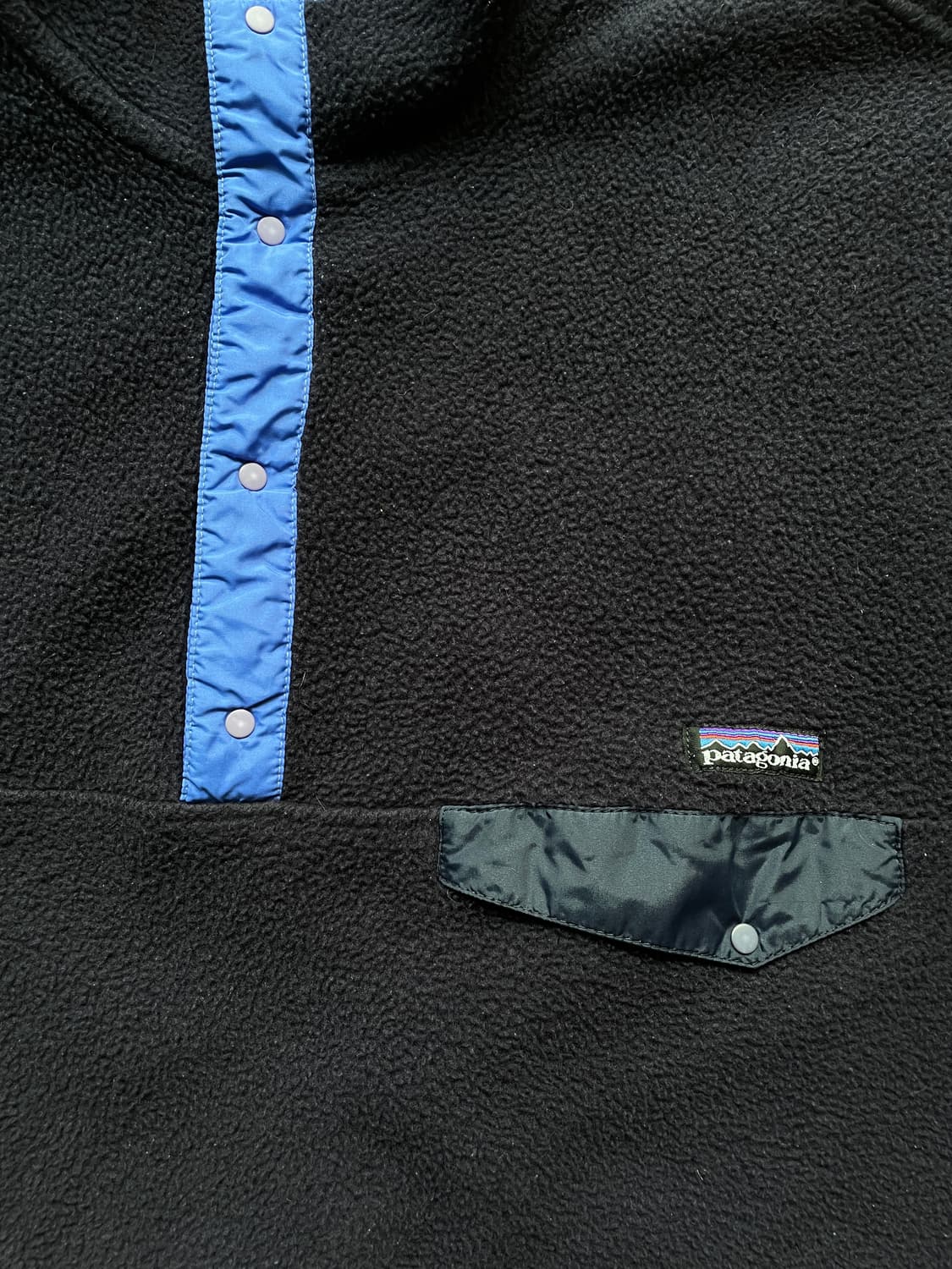 90s 파타고니아 신칠라 네이비 블루 rare 빈티지 상품이미지5