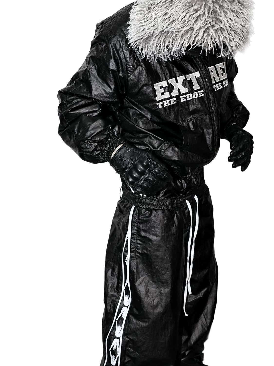 Blackguard Fur Hood Bomber 상품이미지5