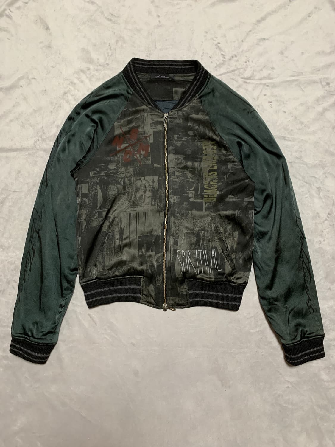14th addiction silk blouson 상품이미지1
