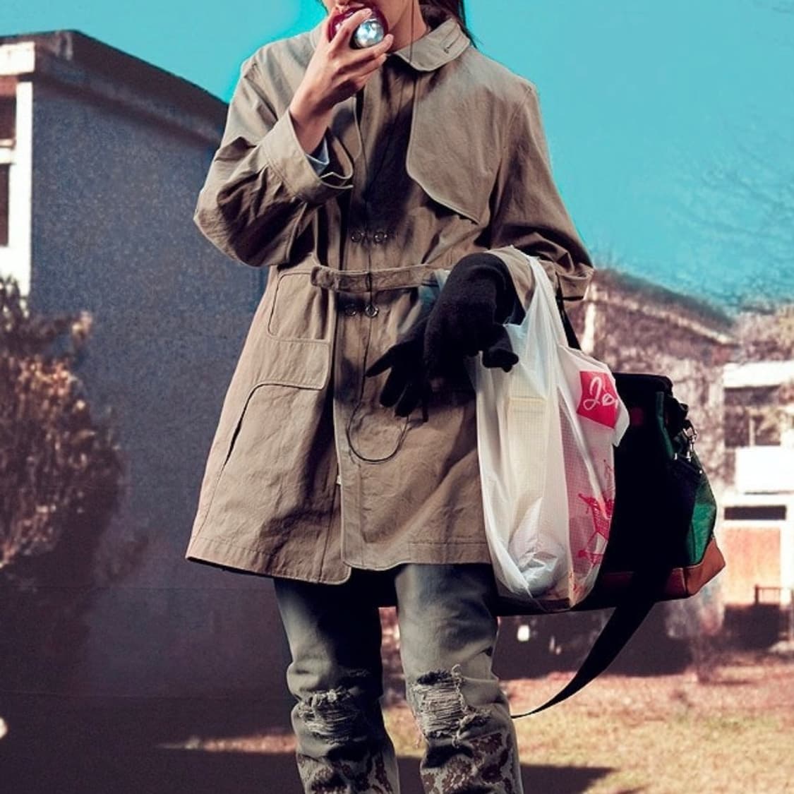 언더커버 2010aw 메신저백 상품이미지2