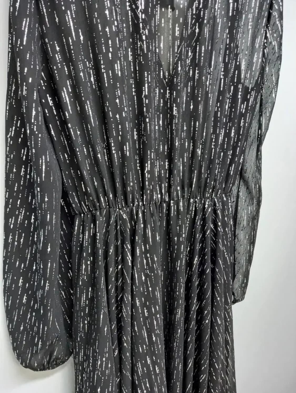 새 마쥬 MAJE  쉬폰 시스루 맥시 롱 원피스 55.66 상품이미지7