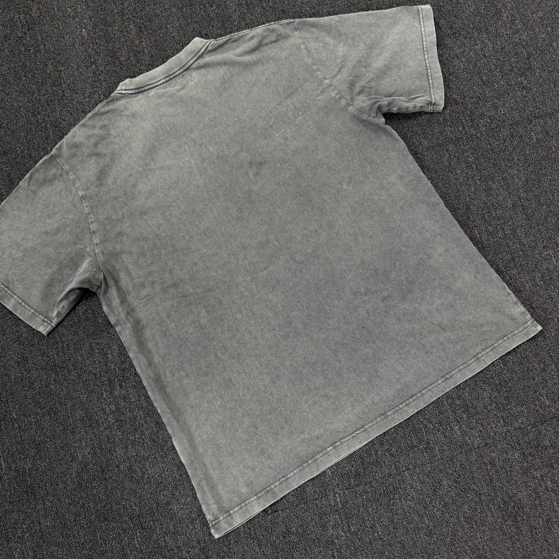 미스치프 롬버스 워시드 차콜 반팔 티셔츠 상품이미지7