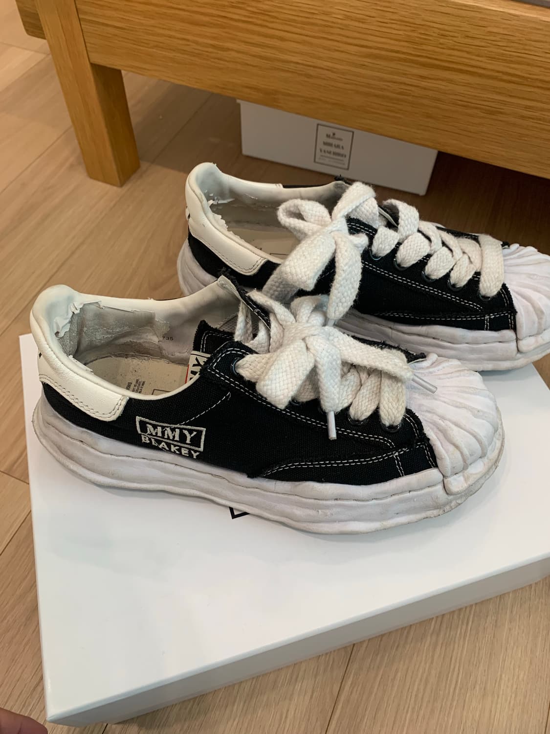 미하라 야스히로 블레이키 블랙 색상 39사이즈 상품이미지9