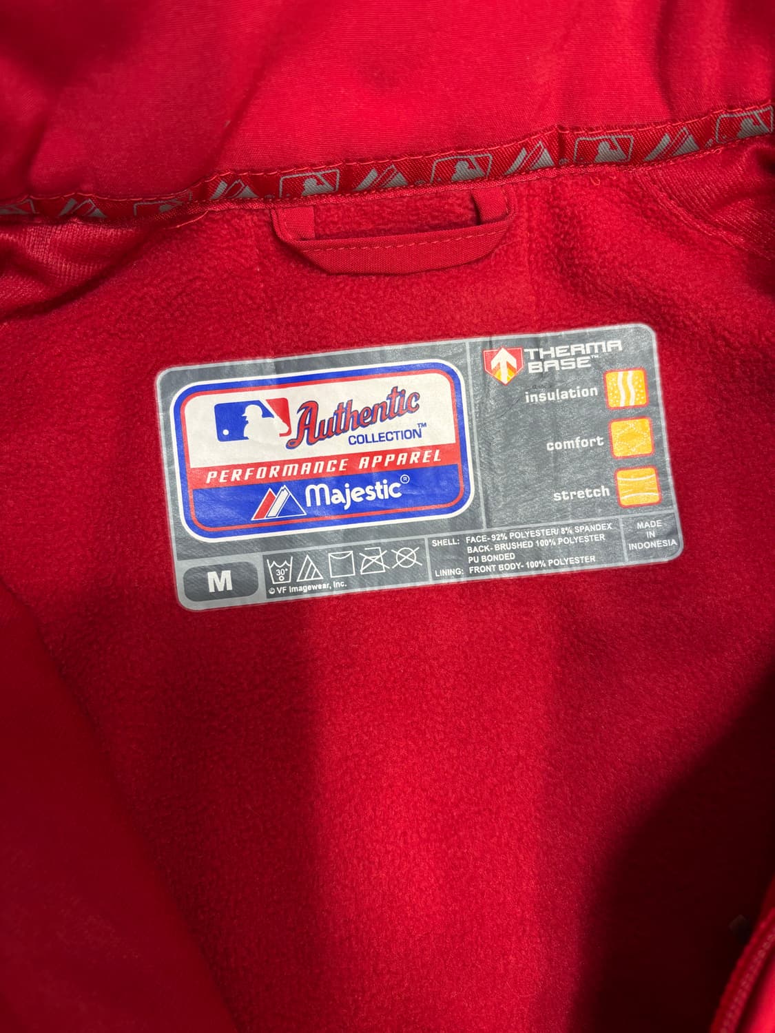 마제스틱 mlb 콜라보 에인절스 빅로고 누빔 스타디움 자켓 올드스쿨 점퍼 상품이미지4