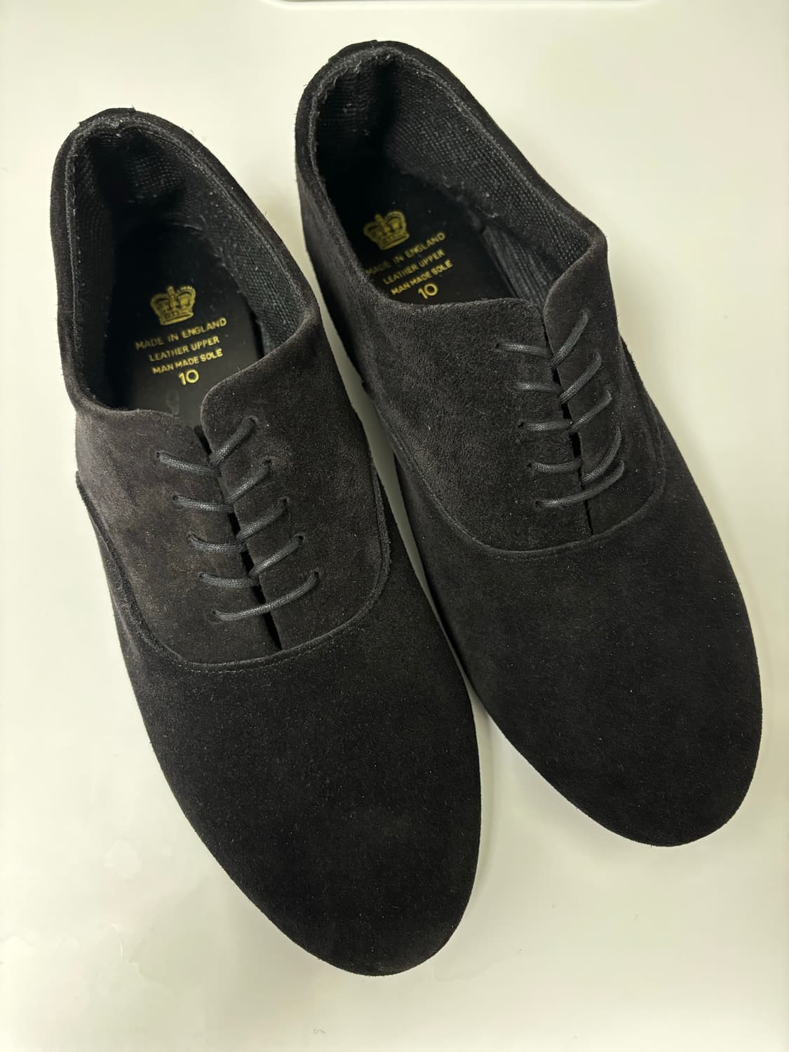 10 BEAMS CROWN 스웨이드 옥스포드 발레 슈즈 상품이미지3