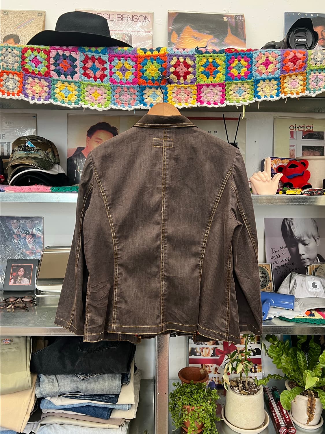Y2K 브라운 코듀로이 자켓 상품이미지2