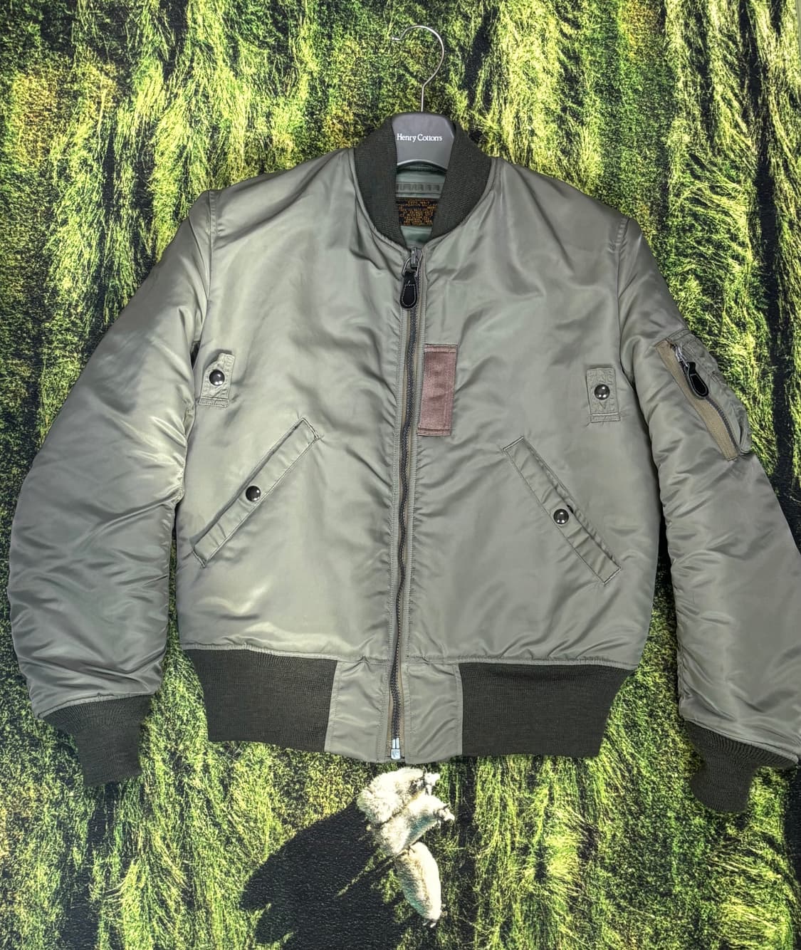 버즈릭슨 Ma-1 slender oirginal spec. green 상품이미지2