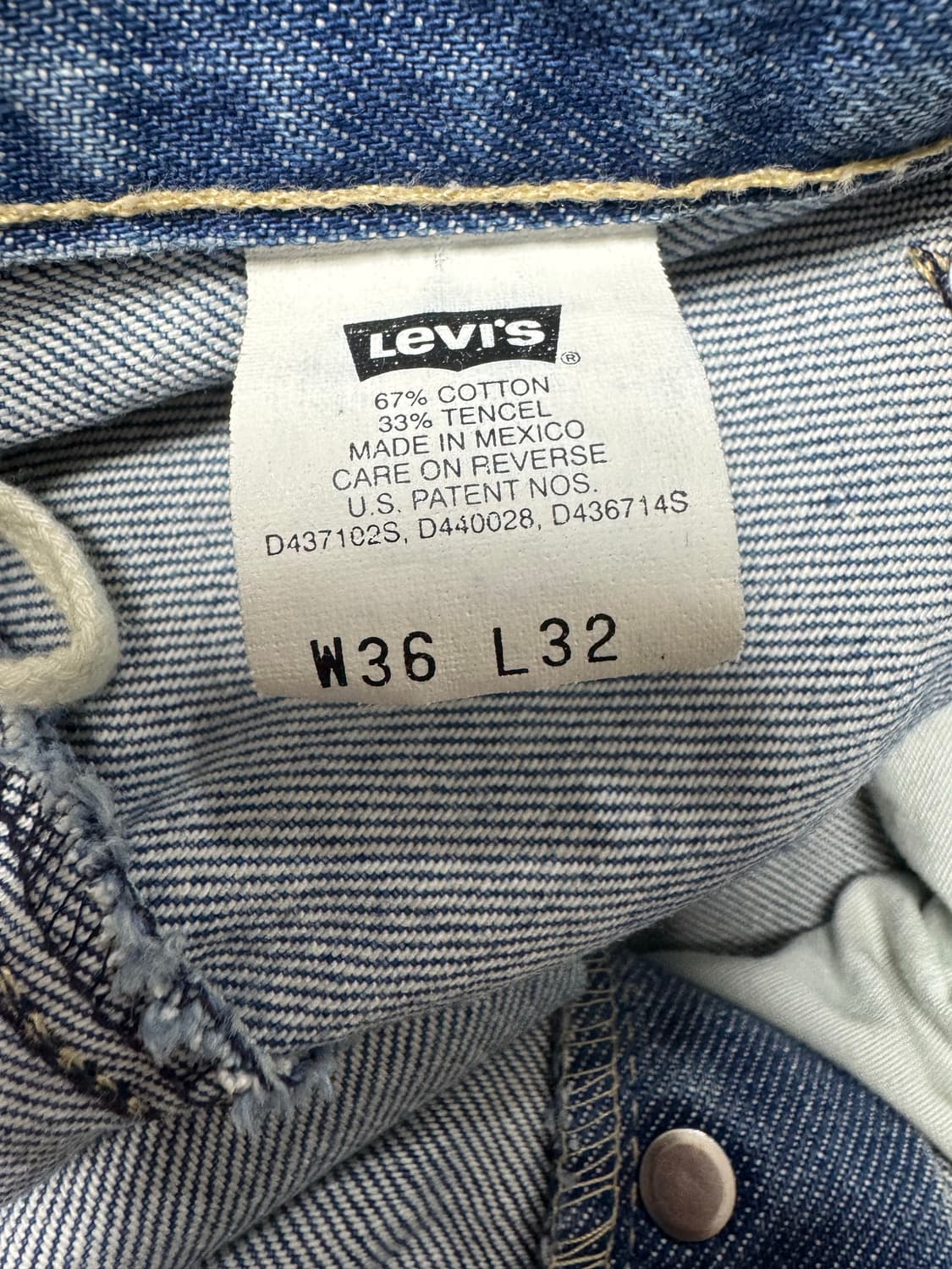 38/36) 리바이스 엔지니어드 데드스탁 유럽판 상품이미지4