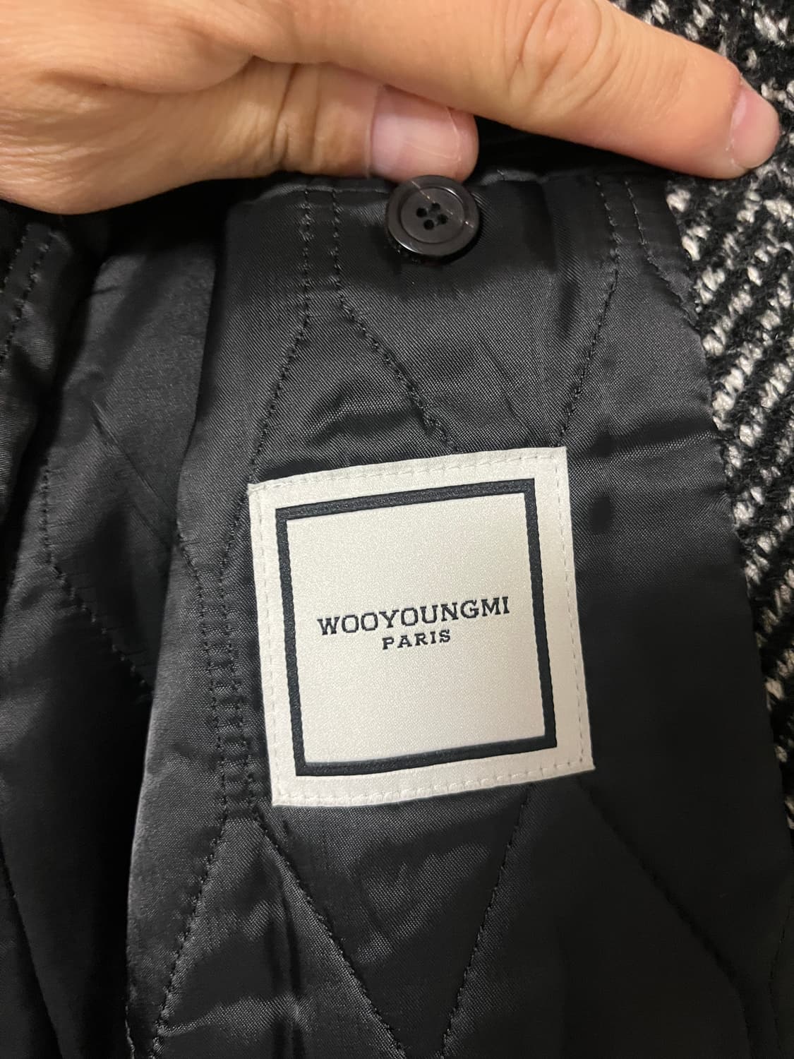 우영미 헤링본 코트 48 상품이미지4