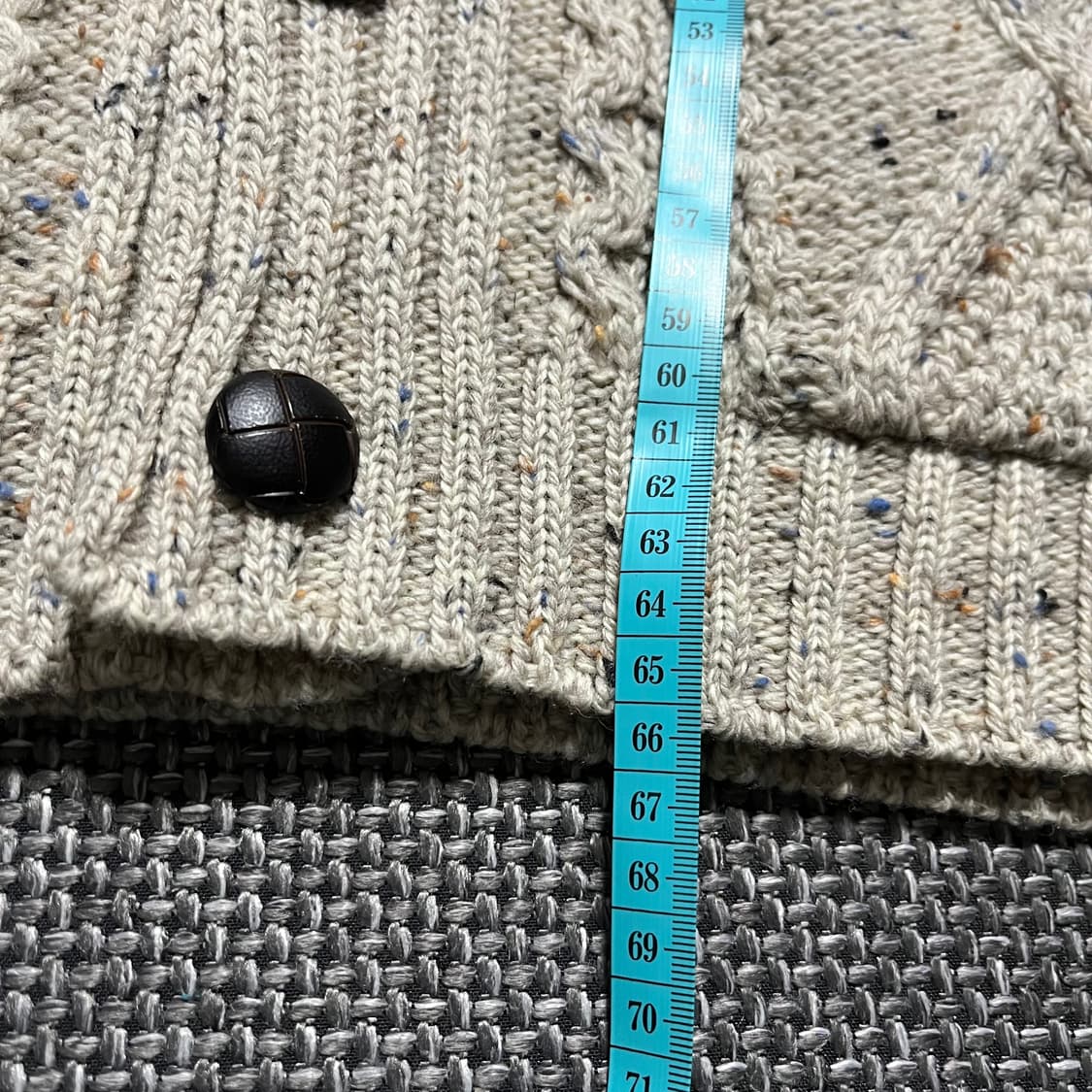 아란크래프트 케이블 하찌 가디건  상품이미지5