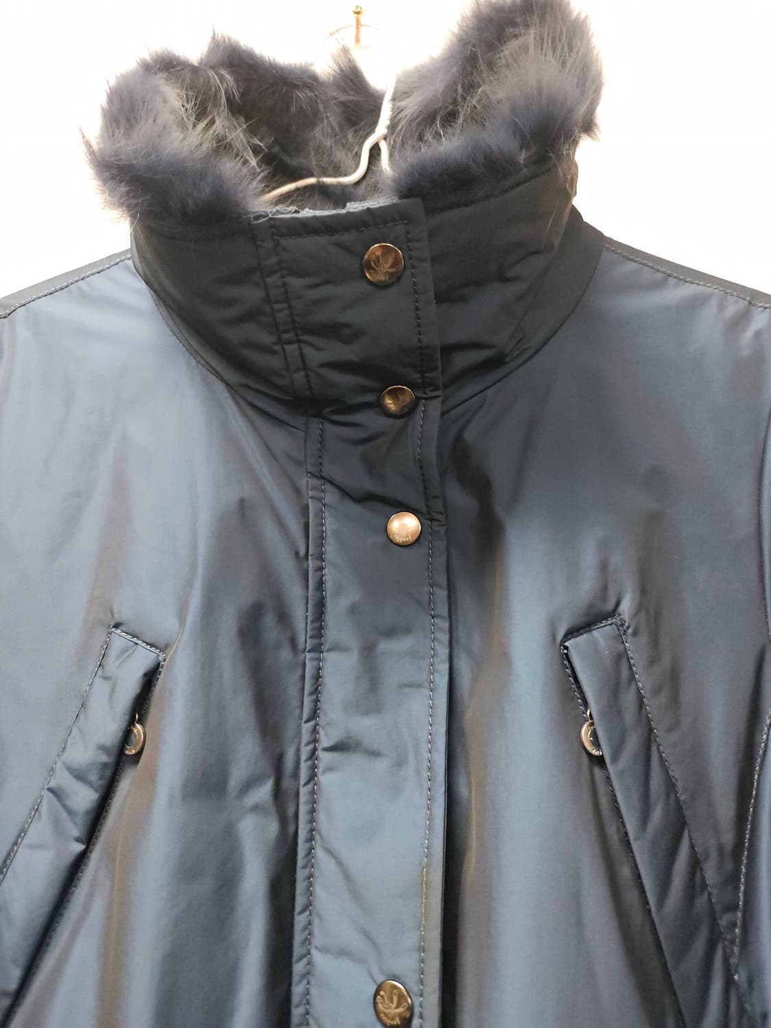 JANDIRO  블루톤 폭스퍼 자켓 95 상품이미지4