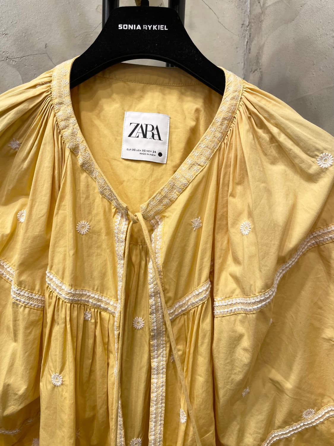 자라 보헤미안 자수 블리우스 55~66 상품이미지4