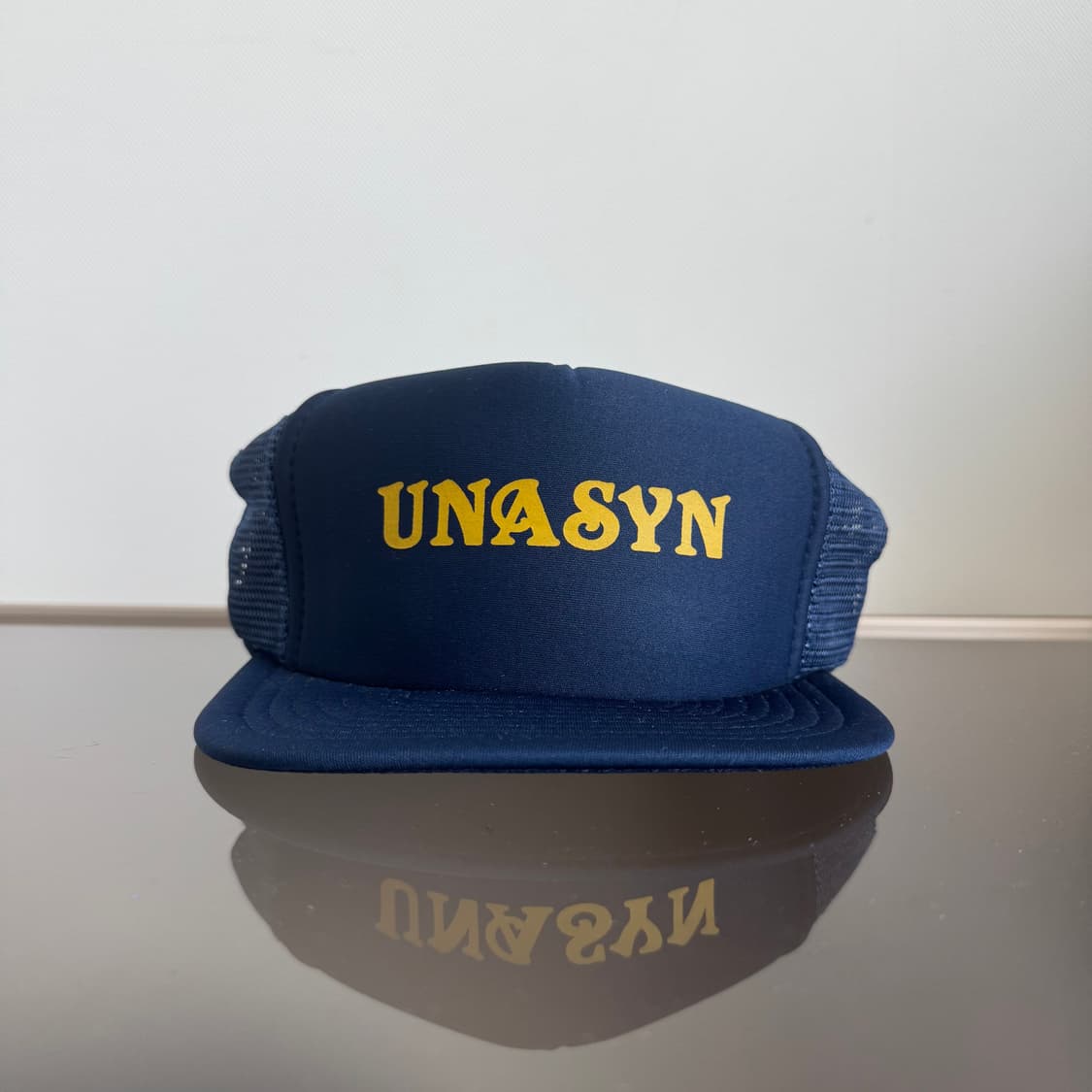 USA 빈티지 모자 볼캡 vintage cap 트러커 메쉬 네이비 상품이미지1