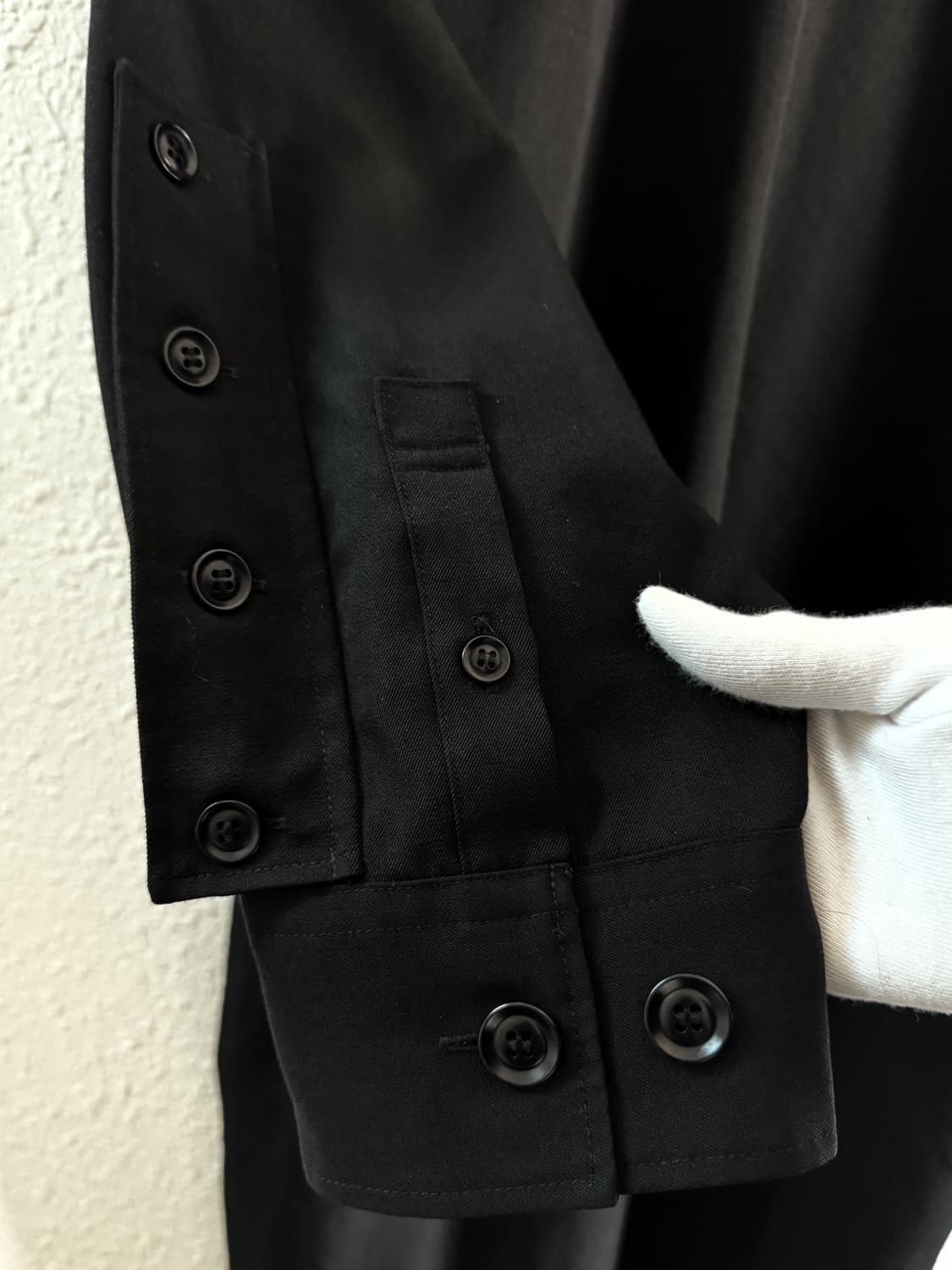 요지야마모토 뿌르옴므 17AW 울 롱 셔츠 상품이미지3