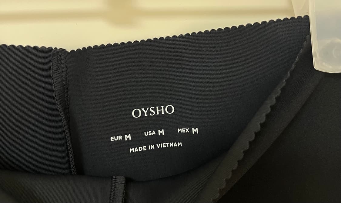 Oysho 오이쇼 레깅스 쇼츠 블랙 m 사용감 없음 상품이미지3