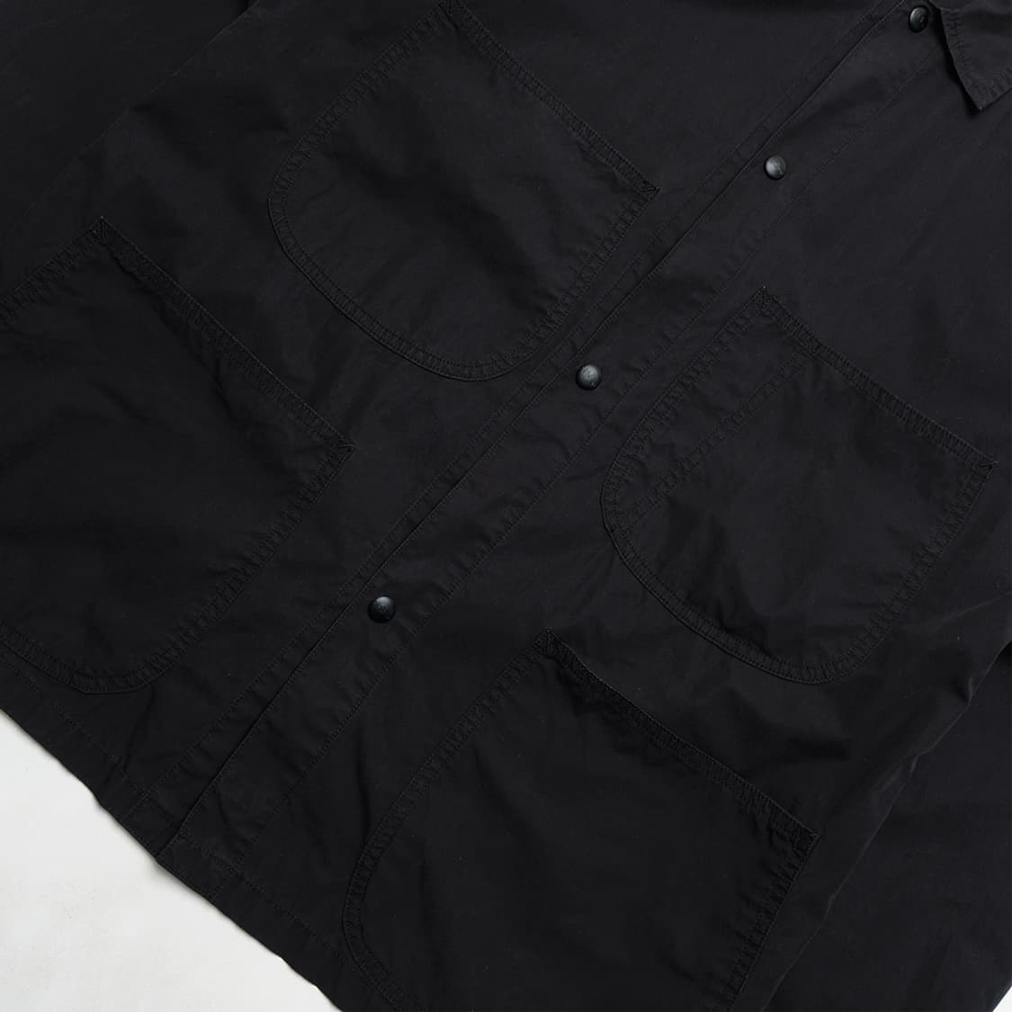 x IMA:ZINE 仲津3 black snap coverall 상품이미지3