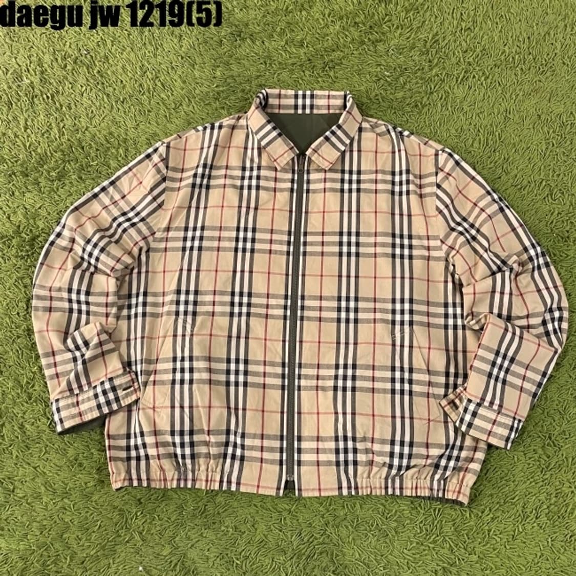 버버리 체크 양면 자켓 상품이미지8