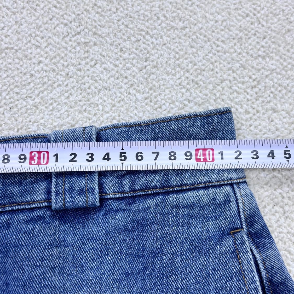 M 고급빈티지 데님 반바지 0403E 상품이미지5