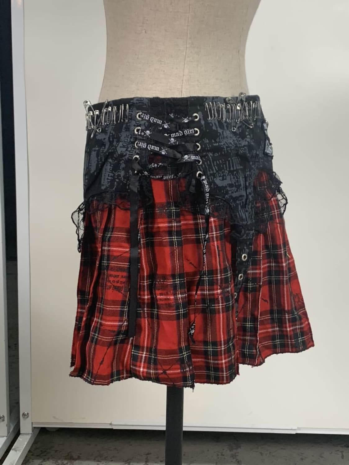 매드펑크 가터벨트 스커트 상품이미지3