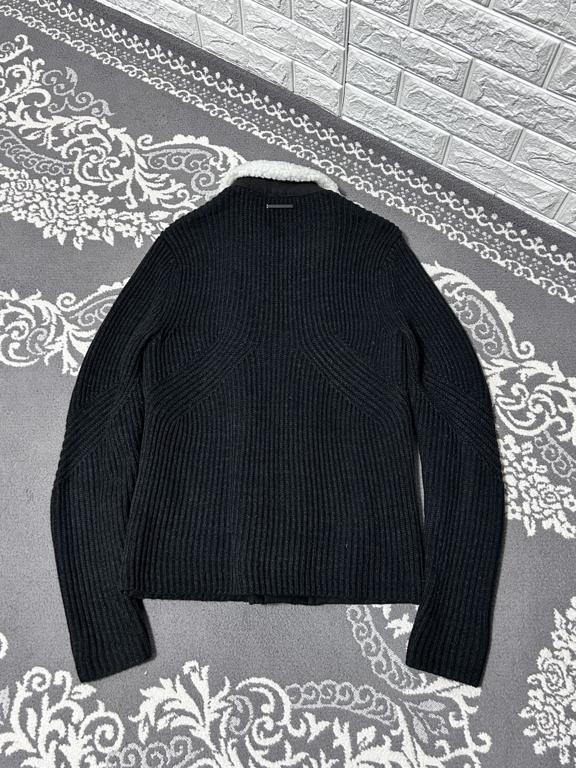 아르마니 스웨이드 니트 하이브리드 자켓 상품이미지9