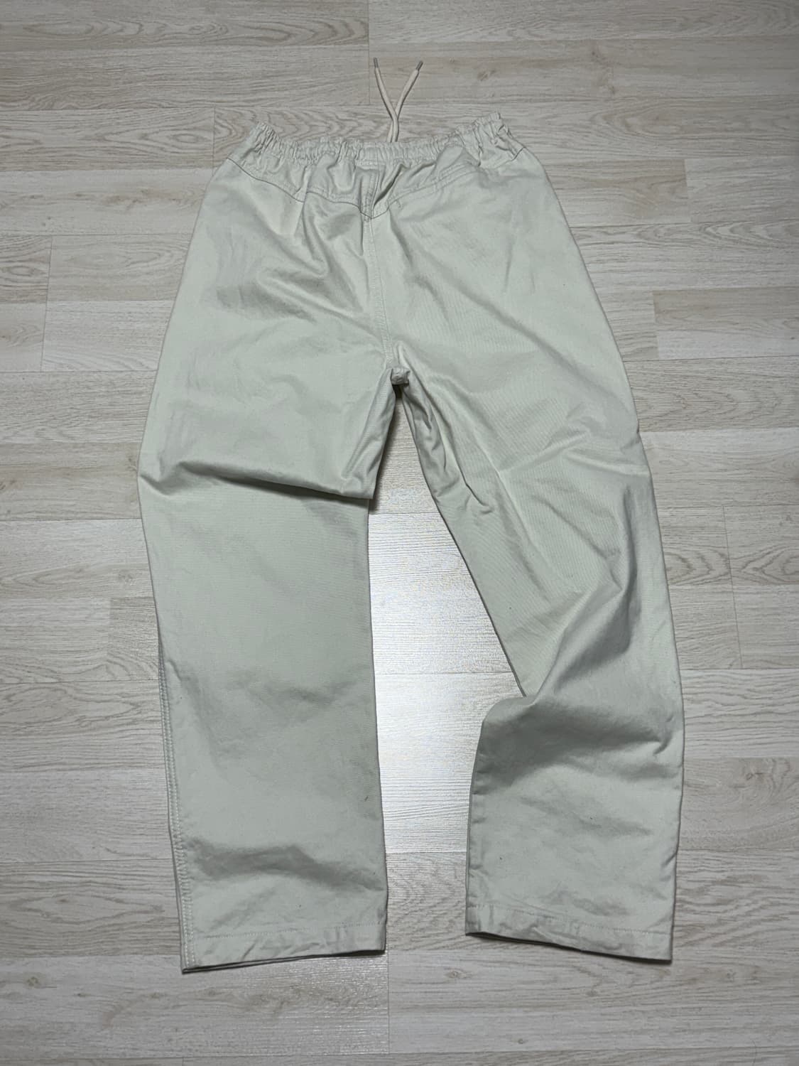 stussy 스투시 비치 팬츠 화이트 팝니다 상품이미지2
