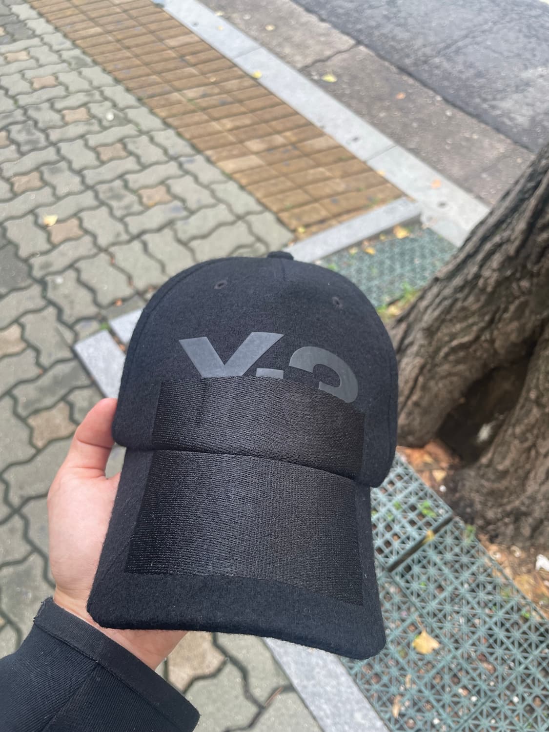 Y3 와이쓰리 요지야마모토 엑스레이 볼캡 모자 울 상품이미지1