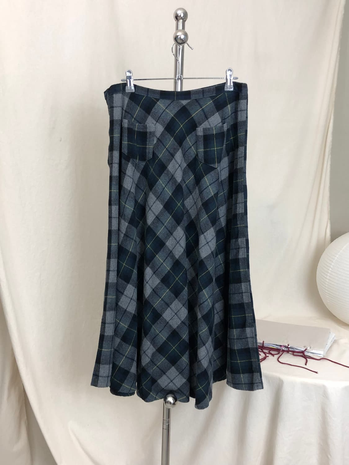 Checked Skirt (Made in Japan) 상품이미지6