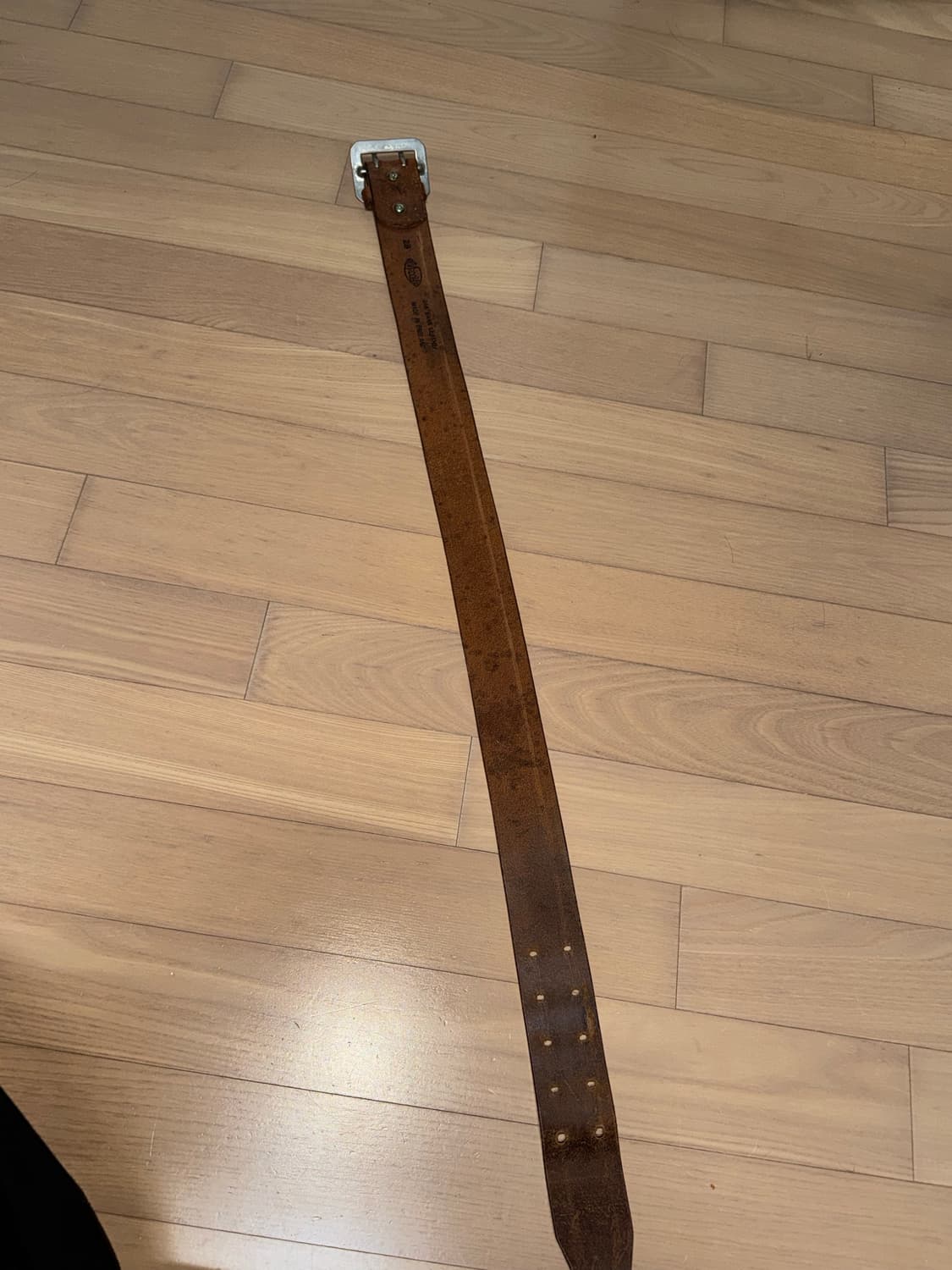 리얼맥코이 더블핀 개리슨 벨트 상품이미지3