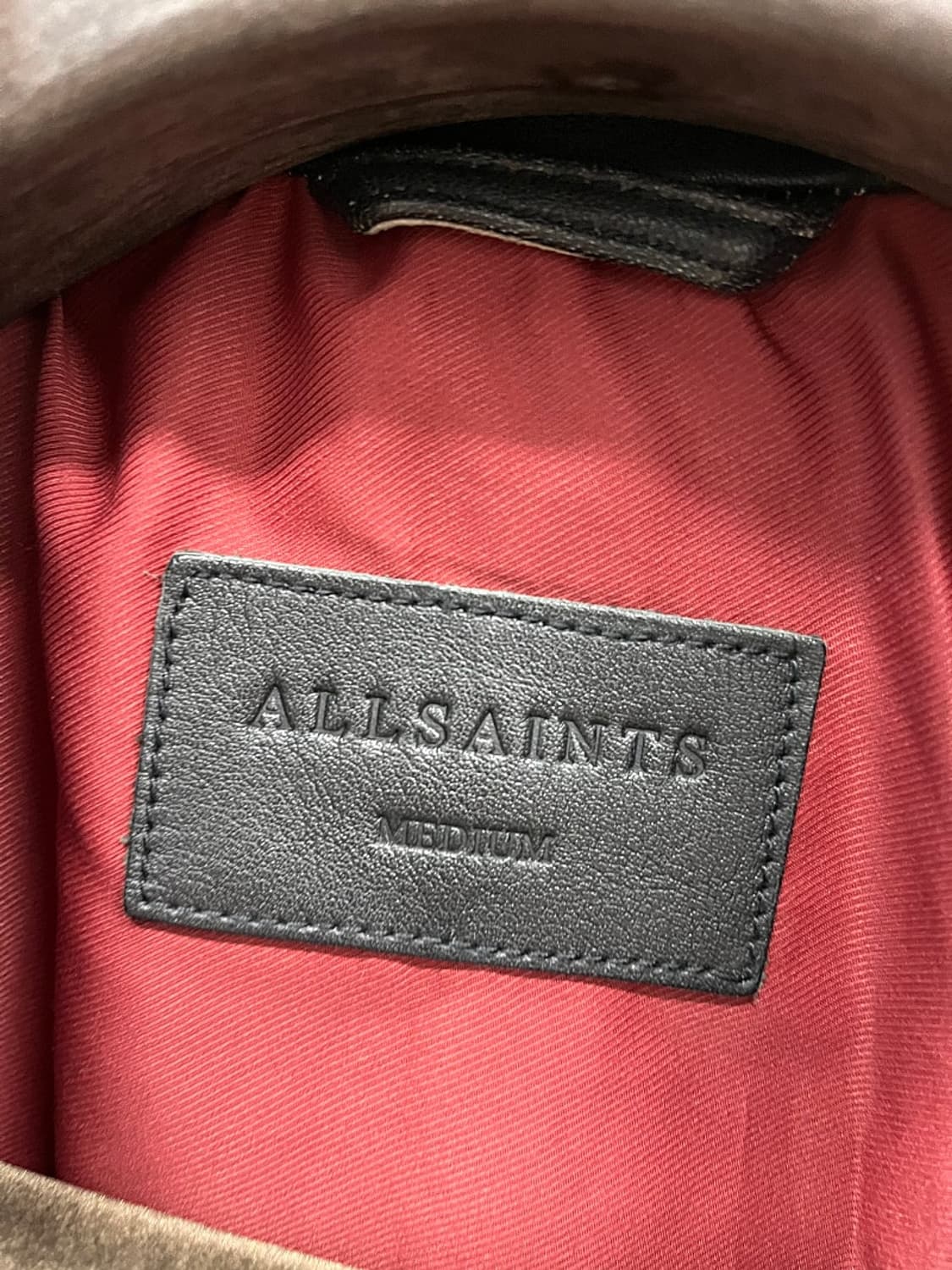 95-100) 올세인츠 워싱 라이더자켓  상품이미지2