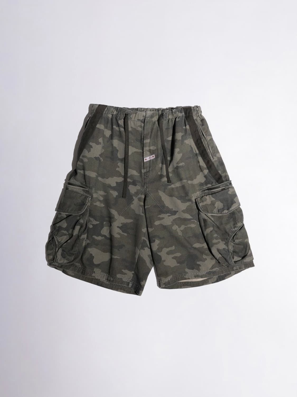 스컬프터 카모 버뮤다 Twill Cargo Half Pants Camo 상품이미지1