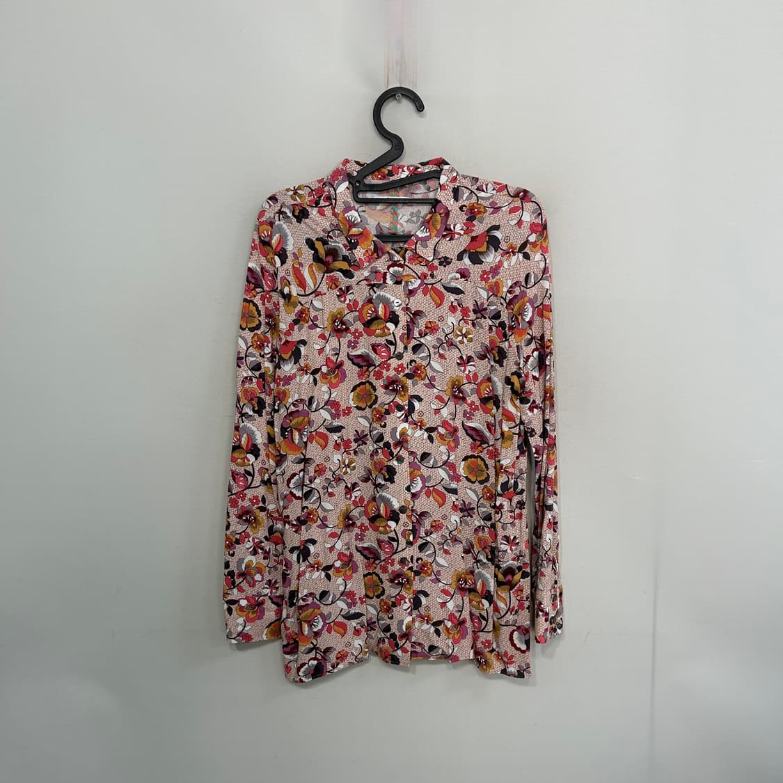 오일릴리 패턴 셔츠 36사이즈 상품이미지1