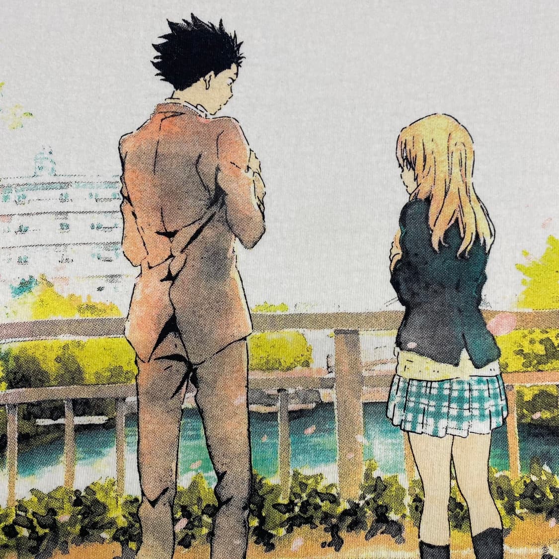 목소리의형태 부틀렉 애니메이션 티셔츠 상품이미지5