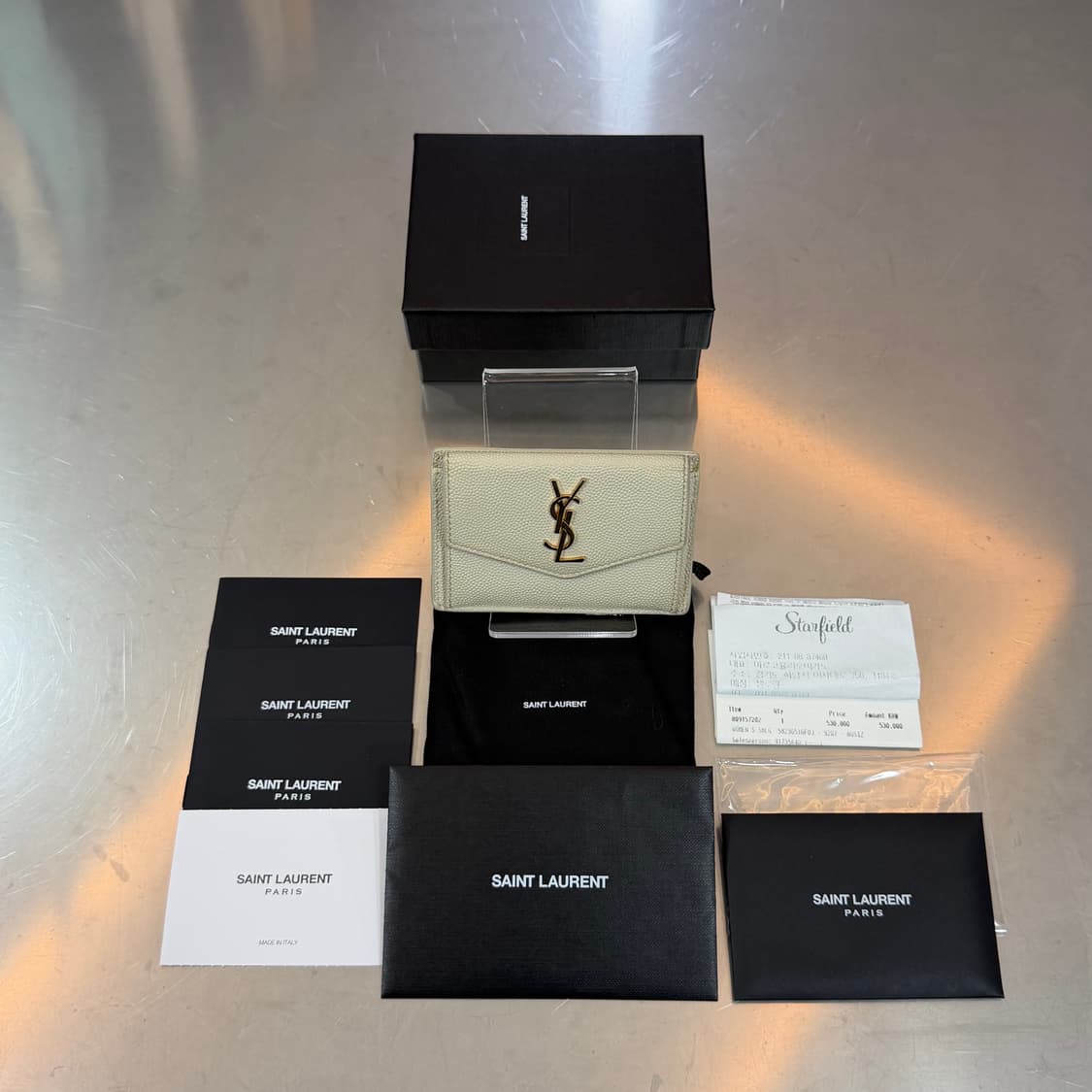 [리오브전포점] 생로랑 업타운 카드지갑 상품이미지1