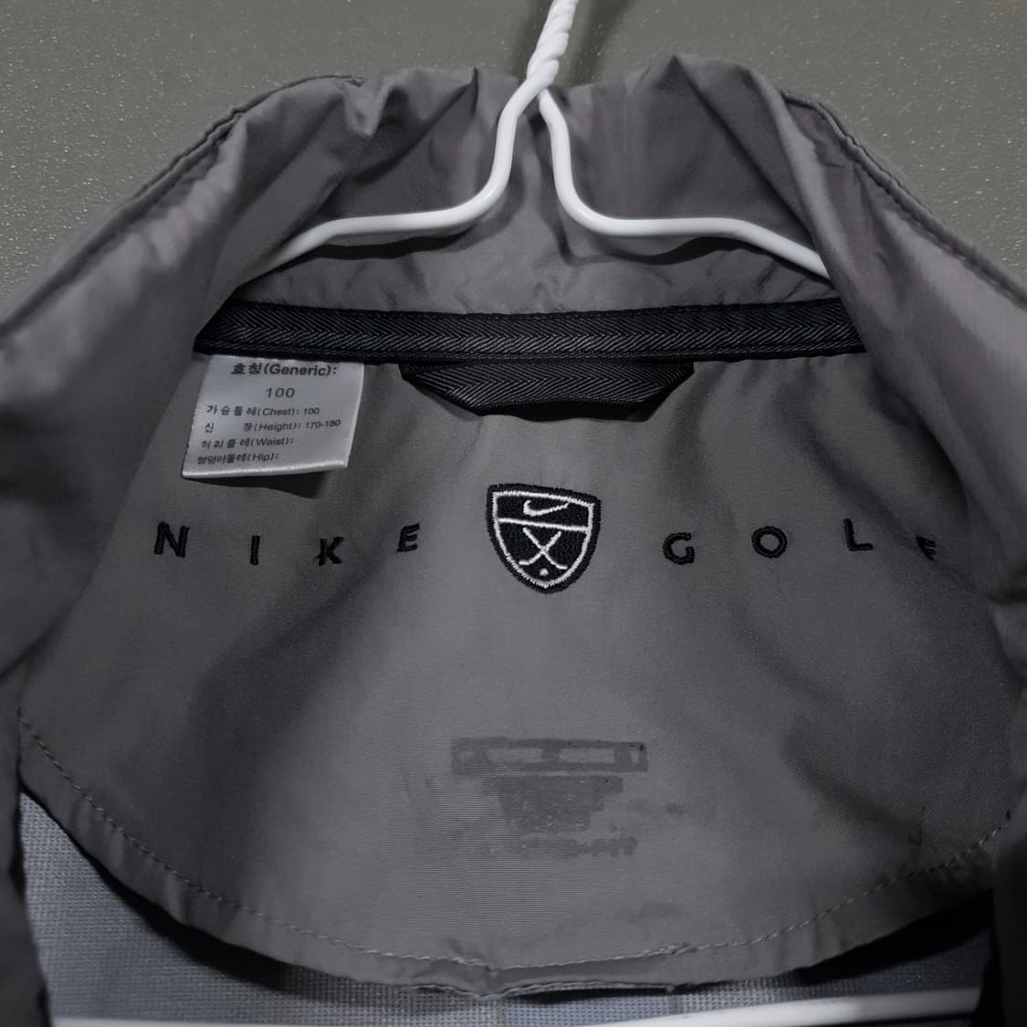 실측 XL) 00s 나이키 골프 스톰핏 XX 솔로 스우시 바람막이 자켓 상품이미지5