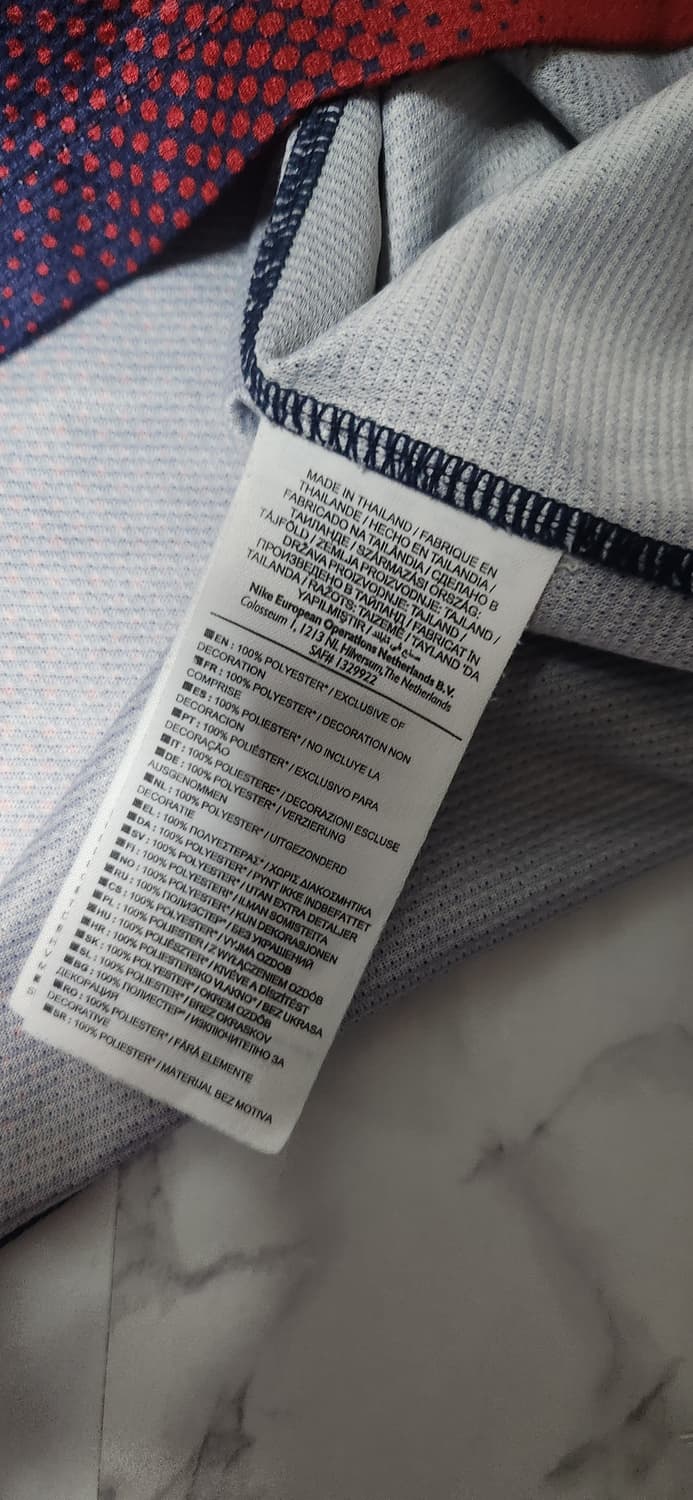 나이키 바르셀로나 12-13 NO.7 다비드 비야 축구 유니폼 반팔  상품이미지6