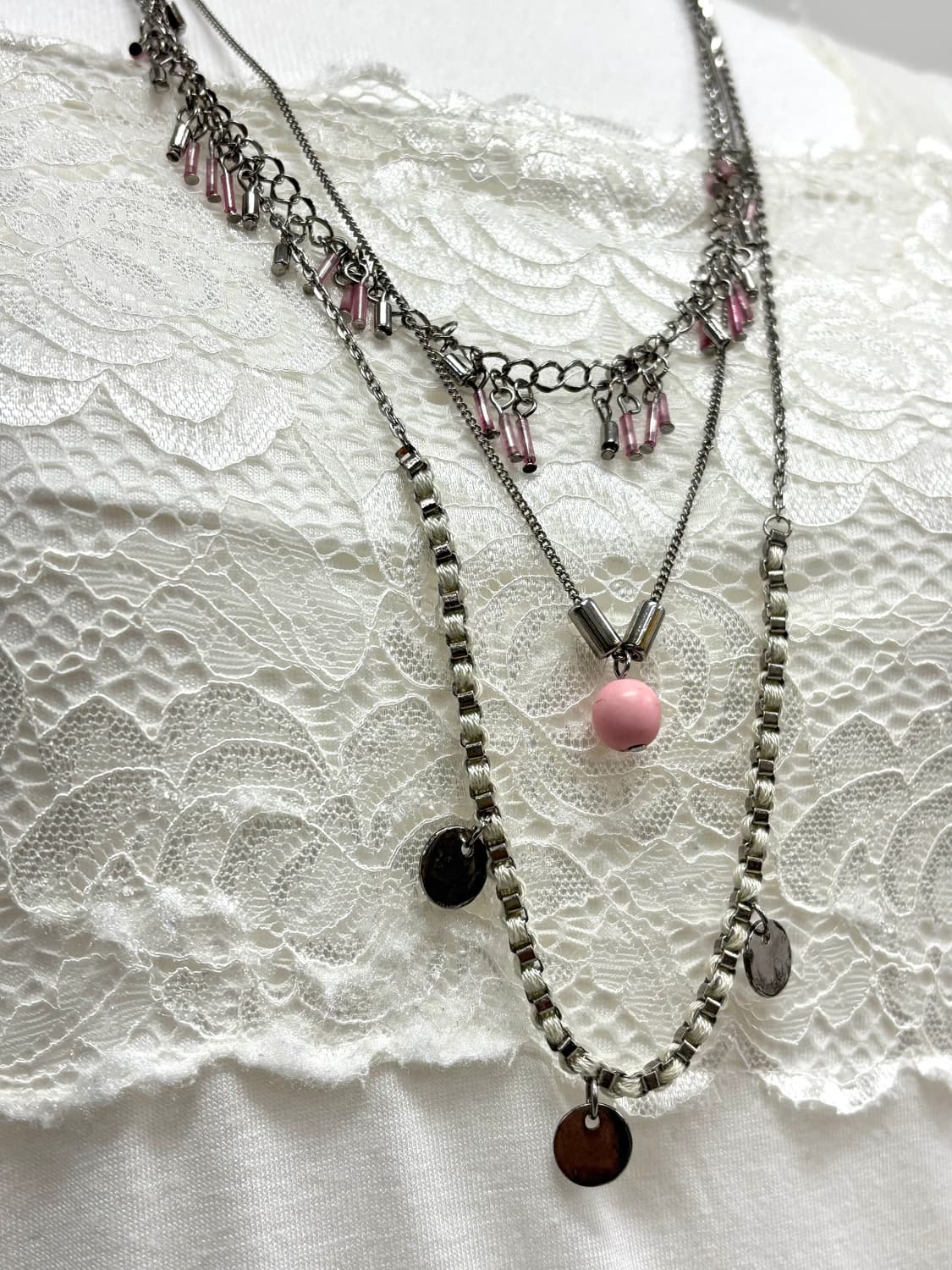 빈티지 레이어드 목걸이 상품이미지2