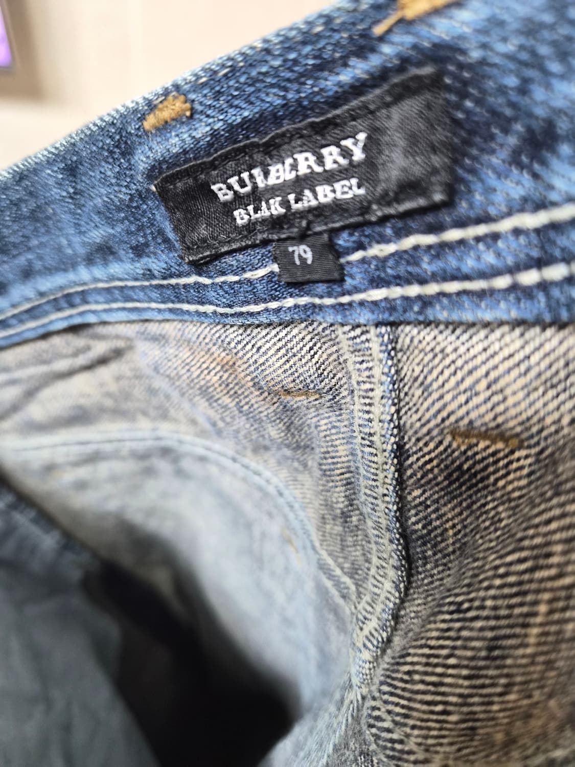 버버리정품 남성청바지32 상품이미지4
