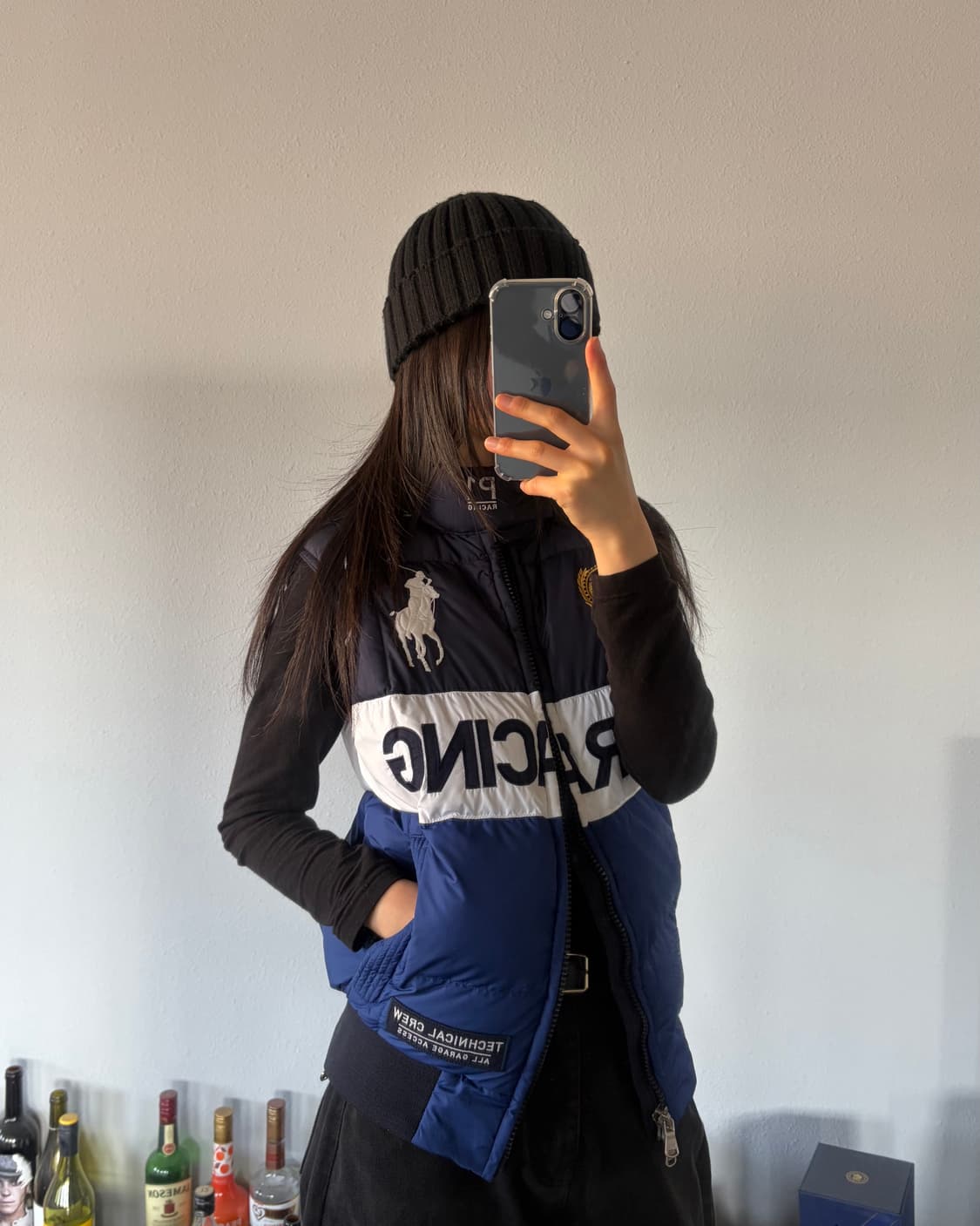 [S]폴로 랄프로렌 빅포니 레이싱 구스다운 패딩 베스트 상품이미지4